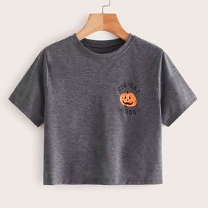 Spooky Season Crop top HALLOWEEN